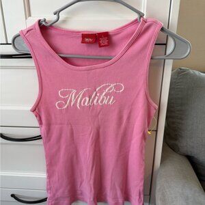 Vintage Pink Malibu Tank Top